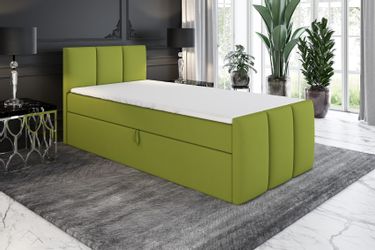 A&J MöbelLand GmbH Boxspringbett Einzelbett MOREN günstig online kaufen