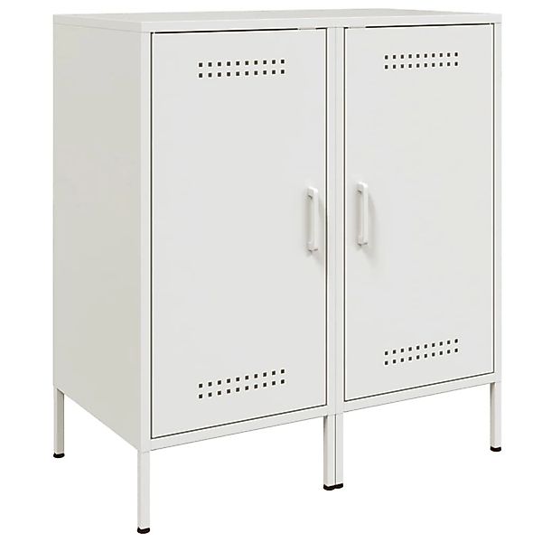 vidaXL Sideboards 2 Stk Weiß 36x39x79 cm Stahl 843023 günstig online kaufen
