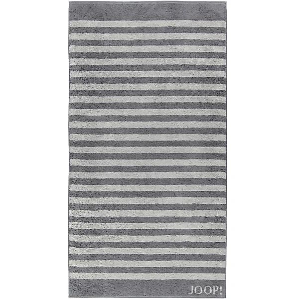 JOOP! Classic - Stripes 1610 - Farbe: Anthrazit - 77 - Duschtuch 80x150 cm günstig online kaufen