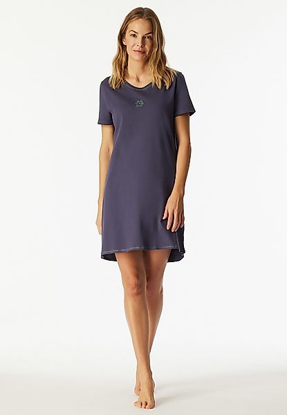 Schiesser Nachthemd Casual Essentials mit Statement-Print, günstig online kaufen