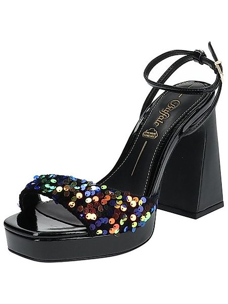 Buffalo Buffalo Sandalen Textil High-Heel-Sandalette günstig online kaufen