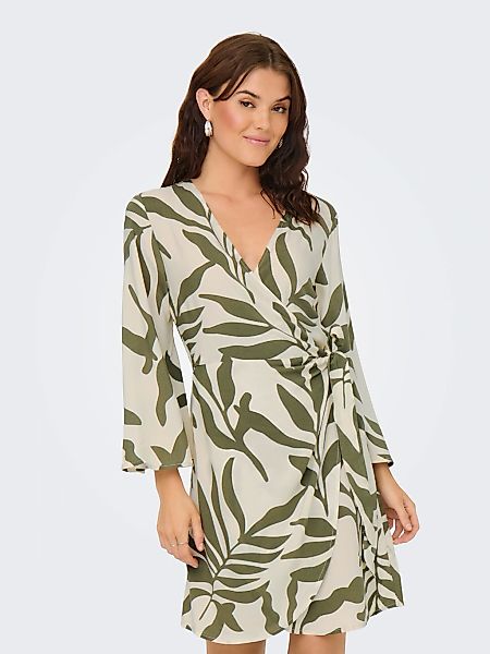 JDY Wickelkleid "JDYSEZEN LIFE 7/8 SHORT DRESS WVN DIA" günstig online kaufen