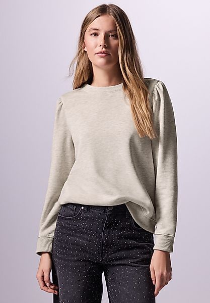 STREET ONE STUDIO Sweatshirt mit Raffungen günstig online kaufen