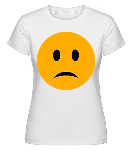 Sad Smiley · Shirtinator Frauen T-Shirt günstig online kaufen