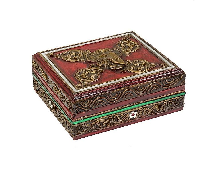 Oriental Galerie Aufbewahrungsbox Truhe Schatulle Thailand Spiegelsteine 23 günstig online kaufen