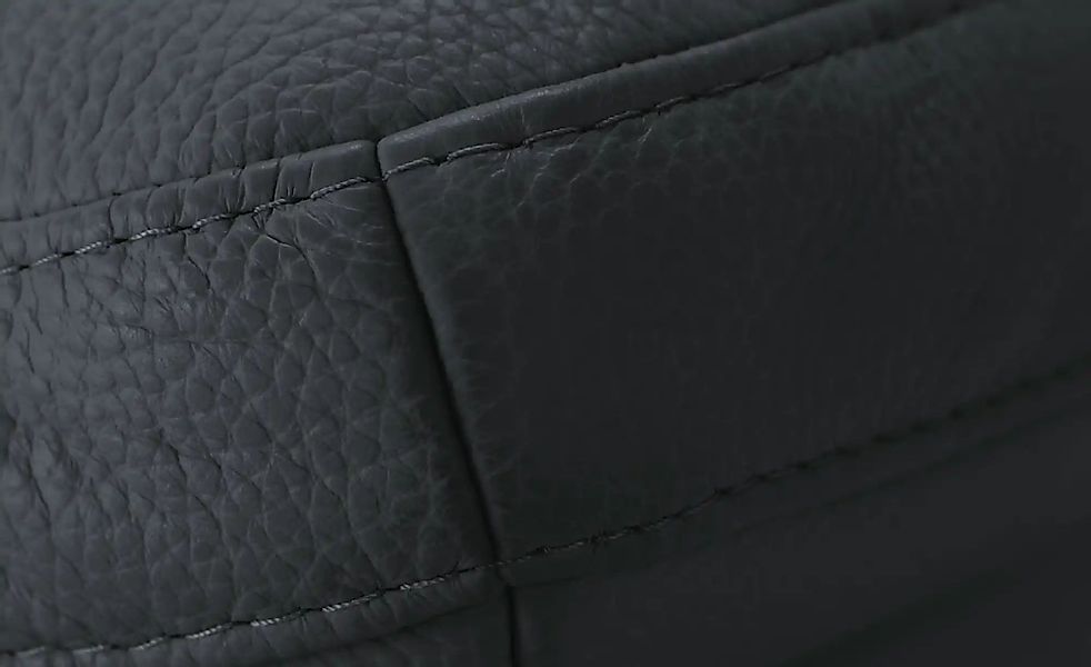 Max Schelling Ledersofa mit Winkelfüßen Maximum ¦ blau ¦ Maße (cm): B: 184 günstig online kaufen