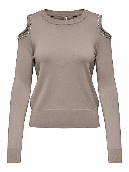 ONLY Strickpullover ONLGILA LS O-NECK BLING günstig online kaufen
