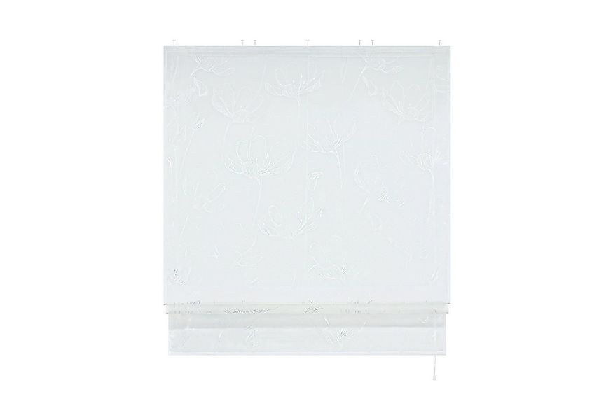 Joyswahl Raffrollo, mit Klettband, Küche Gardinen, Modern, mit Lotosmuster günstig online kaufen