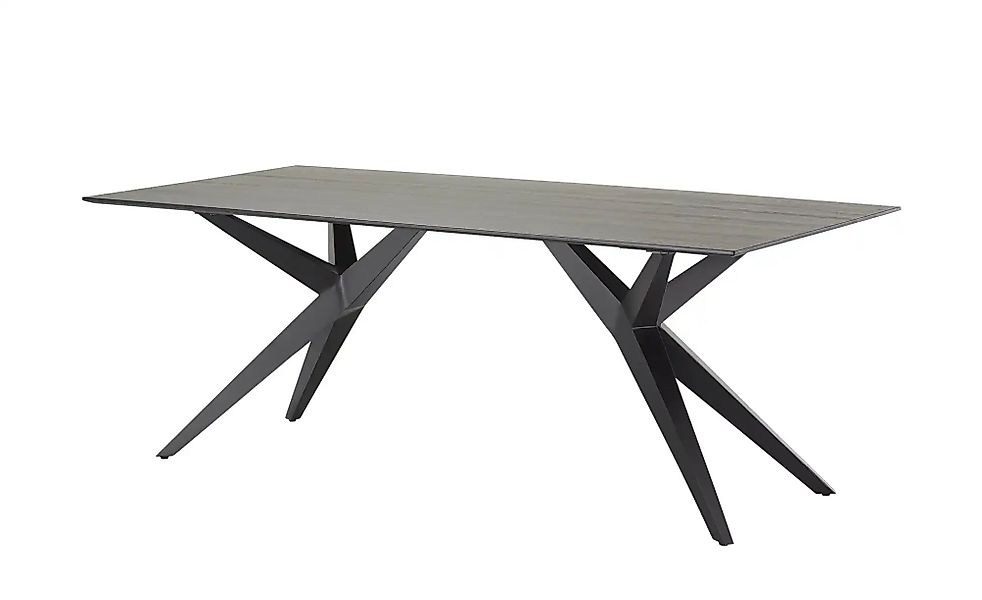 Esstisch  Naxos ¦ schwarz ¦ Maße (cm): B: 100 H: 76 Tische > Esstische > Es günstig online kaufen