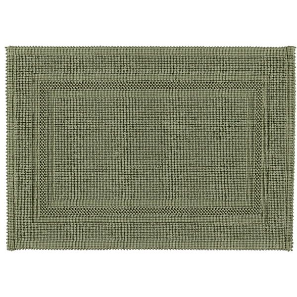 Rhomtuft - Badematte Gala - Farbe: olive - 404 - 50x70 cm günstig online kaufen