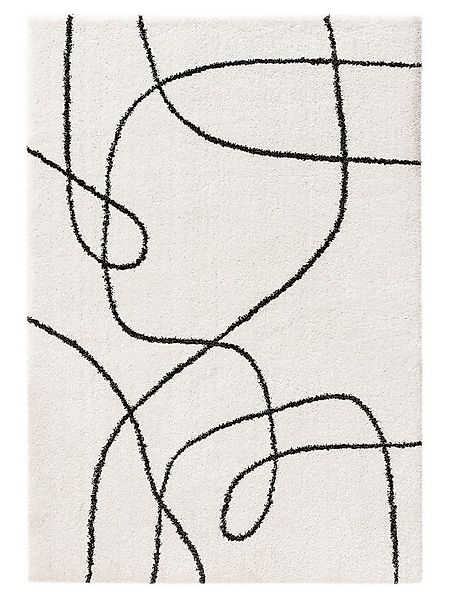 benuta Hochflor-Teppich Louise, rechteckig, Höhe: 21 mm, Kunstfaser, Berber günstig online kaufen