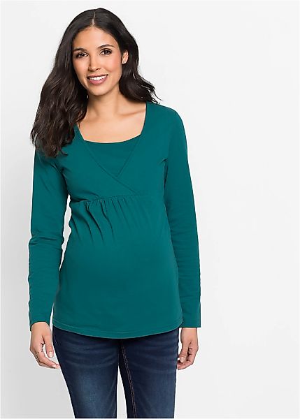 bonprix Stillshirt, 2-in-1 Umstands- und Stillshirt günstig online kaufen