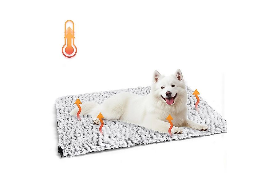 nobleza Hundematte Selbstheizende Decke für Hunde & Katzen Geräuschlos Ruts günstig online kaufen