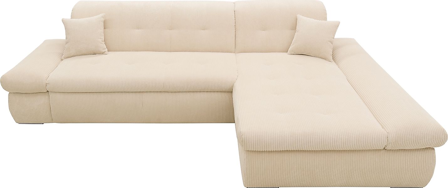 DOMO collection Ecksofa »Moric, L-Form, XXL-Sofa - Breite 300cm«, wahlweise günstig online kaufen