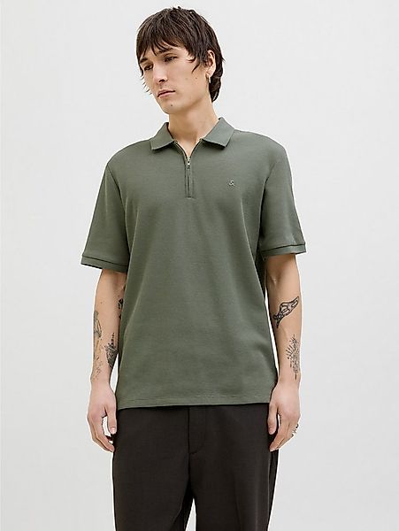 Jack & Jones Poloshirt JJEAUSTIN ZIP POLO SS NOOS mit Polokragen günstig online kaufen
