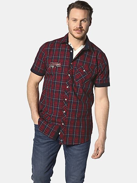 Jan Vanderstorm Karohemd "Kurzarmhemd EMYLS" günstig online kaufen