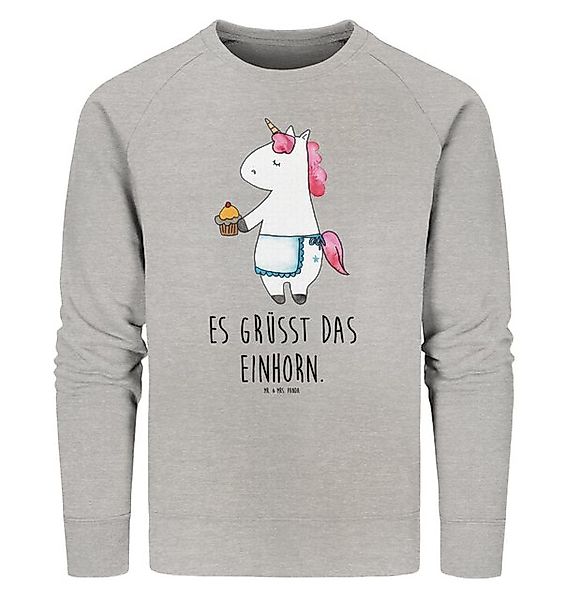 Mr. & Mrs. Panda Longpullover Einhorn Muffin Größe M - Heather Grey - Gesch günstig online kaufen