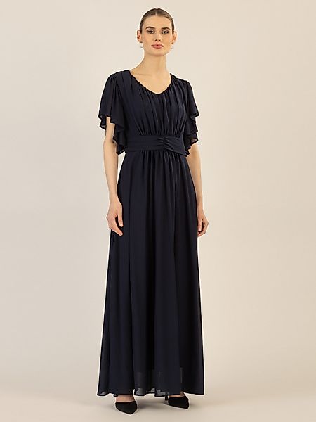 Apart Abendkleid aufwendig gearbeitet mit drappierten günstig online kaufen