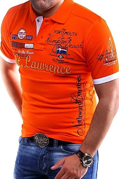 behype Poloshirt LAWRENCE in Piqué-Qualität günstig online kaufen