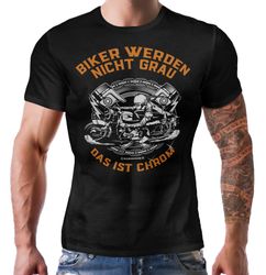 RAHMENLOS® T-Shirt für Motorradfahrer: Biker werden günstig online kaufen