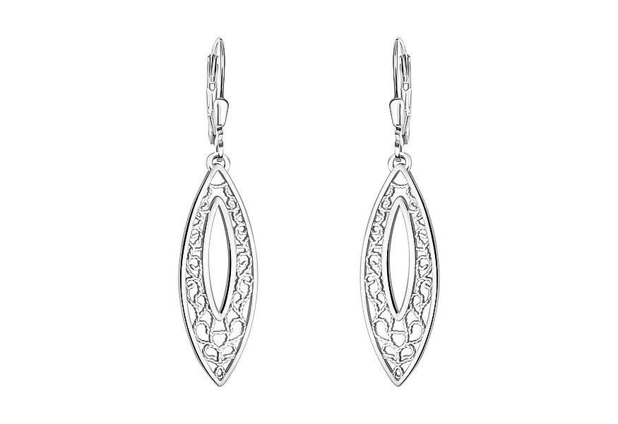 Sofia Milani Paar Ohrhänger Ovales Ornament, 925 Silber Damen Schmuck - E20 günstig online kaufen