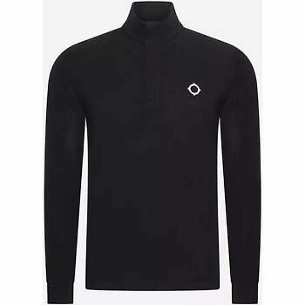 Ma.strum  Pullover Ls funnel neck polo - black günstig online kaufen