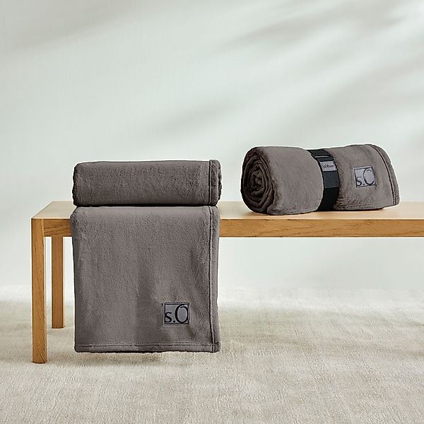 Wohndecke s.Oliver Decke Kuschelsoft, s.Oliver, 150 günstig online kaufen