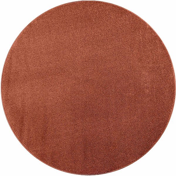Paco Home Teppich "Porto 890" rund 13 mm Höhe Kurzflor, Uni-Farben, ideal i günstig online kaufen