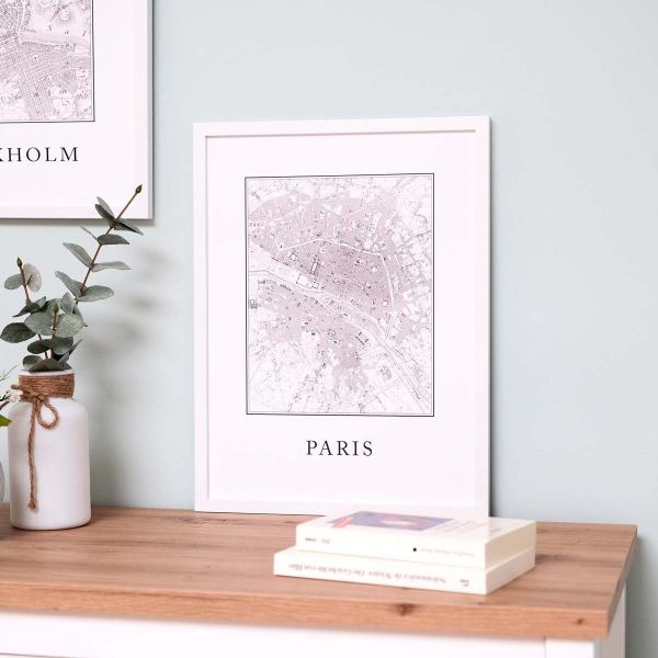 PHOTOLINI Bilderrahmen Poster-Einzelrahmen Modern Schmal, (1 günstig online kaufen