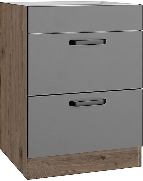 wiho Küchen Kochfeldumbauschrank "Elba" Breite 60 cm günstig online kaufen