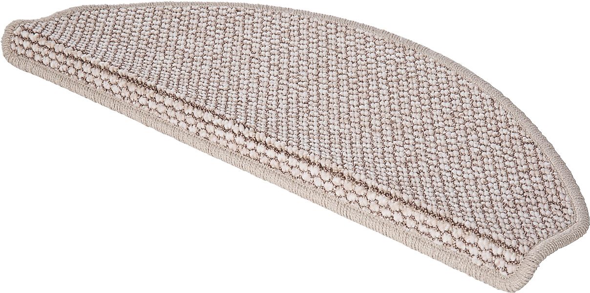 LUXOR living Stufenmatte "Darlington" halbrund 5 mm Höhe meliert, 15 Stück günstig online kaufen
