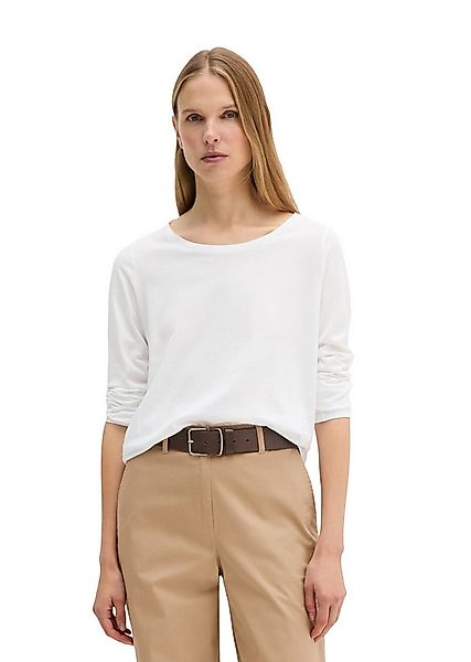 Marc O'Polo Langarmshirt in Organic Cotton-Qualität günstig online kaufen