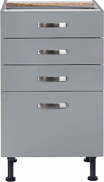 KOCHSTATION Unterschrank »KS-Cara« Breite 50 cm, mit Vollauszügen und Soft- günstig online kaufen