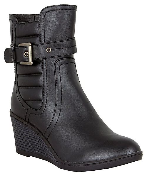 LOVENESS Damen Stiefel Winterstiefelette LN02 Winterstiefel Stiefelette Win günstig online kaufen