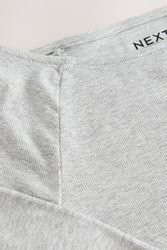 Next Blusenshirt Langarmoberteil mit offenem U-Boot-Ausschnitt günstig online kaufen