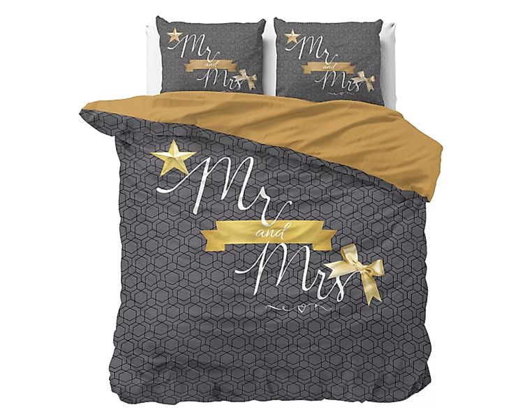 Sleeptime | Bettbezug-Set Indulge Mr & Mrs günstig online kaufen