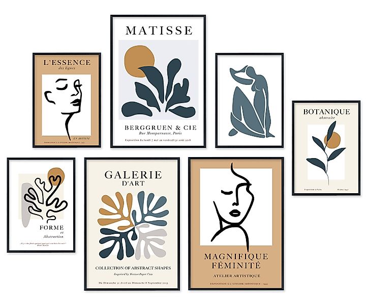 Hyggelig Home Poster Abstrakt, Premium Poster günstig online kaufen