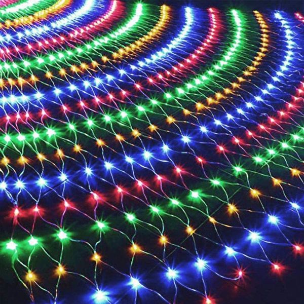 MUPOO LED-Lichternetz 8 Modi LED-Lichtnetz,LED-Lichterkette,LED Dekolicht günstig online kaufen