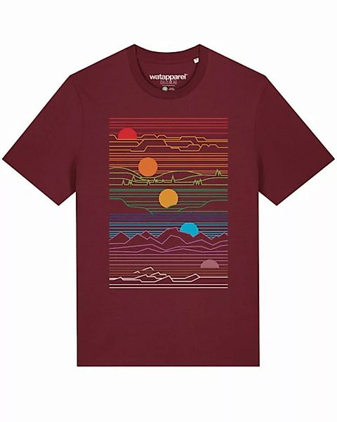 wat? Apparel Print-Shirt Sun And Moon (1-tlg) günstig online kaufen