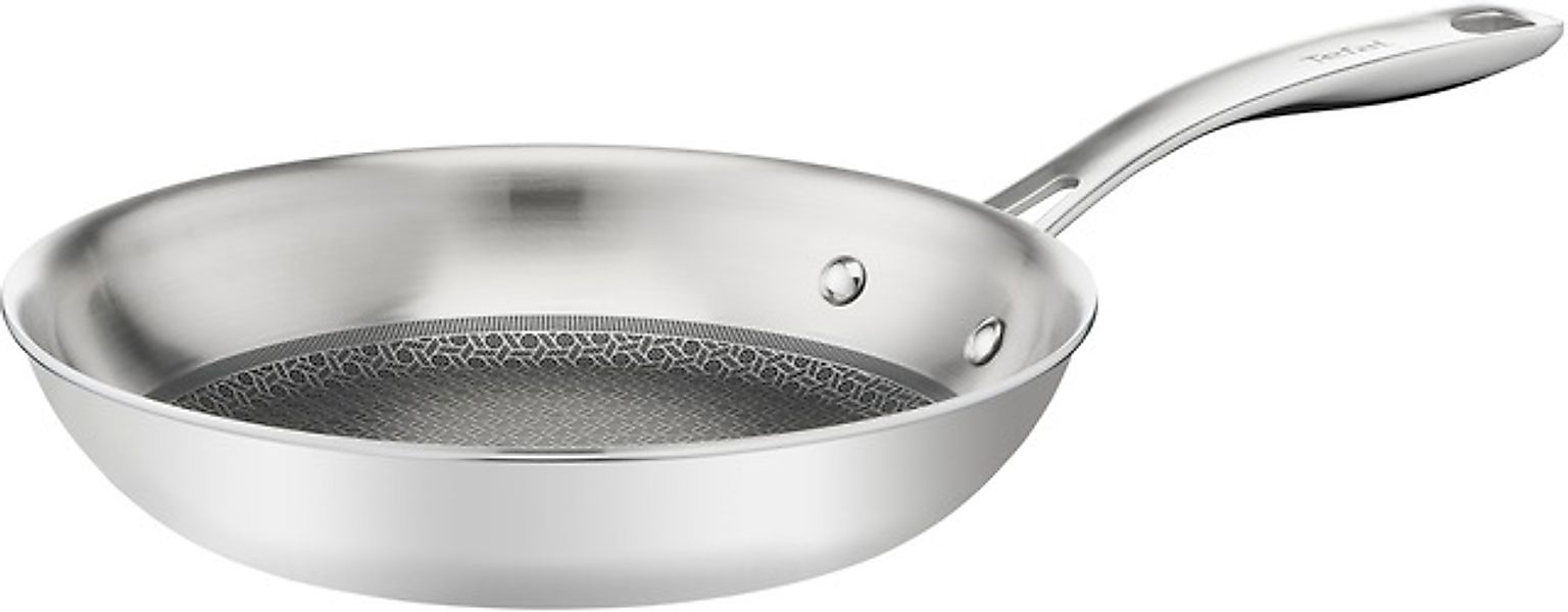 Tefal Bratpfanne »Eternal Mesh« Edelstahl 18/10 1 Stk. tlg. Triply3-Schicht günstig online kaufen