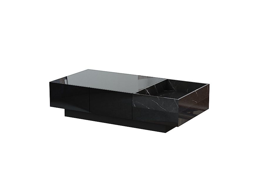 FUFU&GAGA Couchtisch mit 2 Schubladen und 1 Staufächern günstig online kaufen