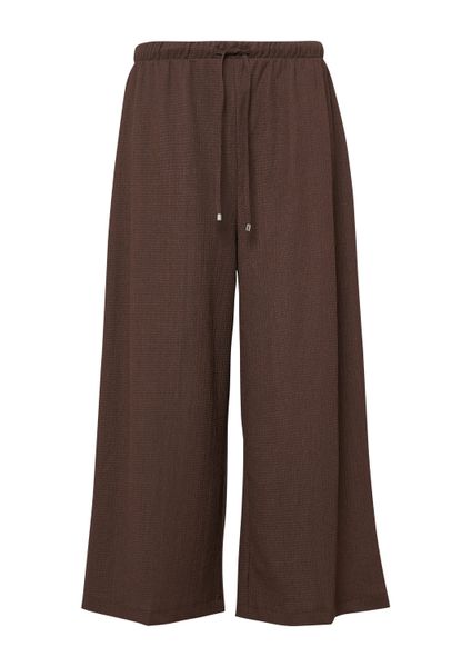 s.Oliver Culotte Hose Strukturierte Culotte mit günstig online kaufen