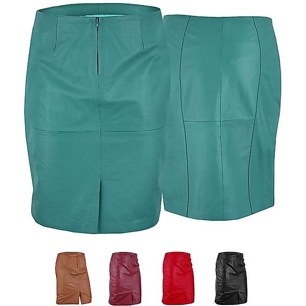 German Wear Lederrock Trend452R Midi Trendiger Midi Lederrock aus Lammnappa günstig online kaufen