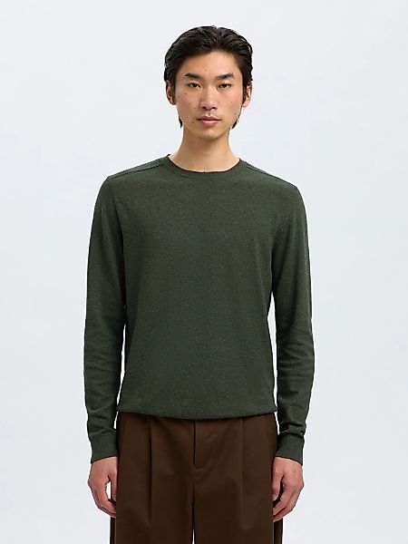 SELECTED HOMME Strickpullover "SLHBERG CREW NECK NOOS" günstig online kaufen