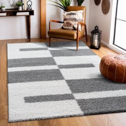 Sanat Hochflor-Teppich "Milano 1254" rechteckig 30 mm Höhe Hochflor, Wohnzi günstig online kaufen