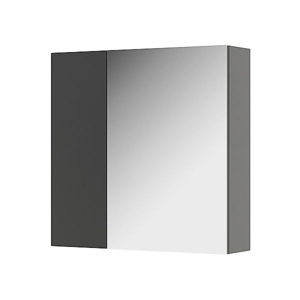 Vicco Badezimmerspiegelschrank Leopold, Anthrazit, 60 x günstig online kaufen
