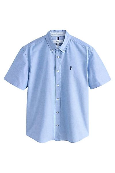 Next Kurzarmhemd Kurzärmeliges Regular Fit Oxford-Hemd (1-tlg) günstig online kaufen