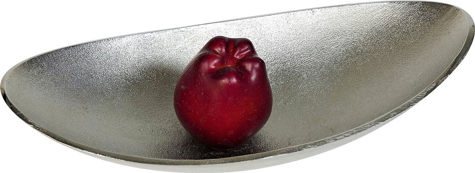 Home affaire Dekoschale Julia, aus Aluminium, oval günstig online kaufen