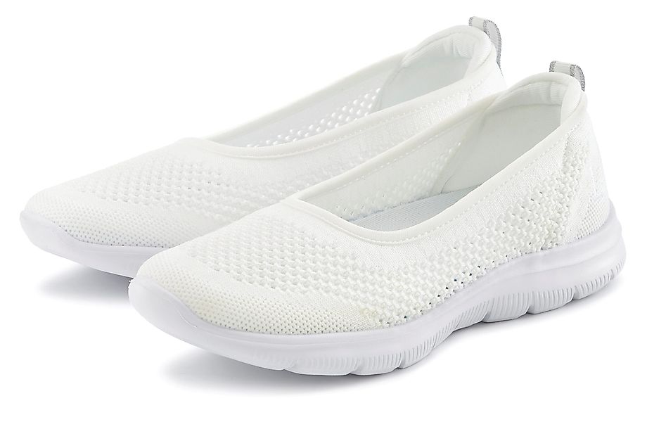 LASCANA Sneaker Ballerinas ultraleichter Slipper, Freizeitschuh günstig online kaufen