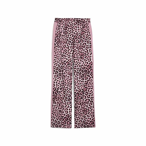 PUMA Sporthose "T7 LEO LUXE Straight Hose mit Allover-Print Damen" günstig online kaufen
